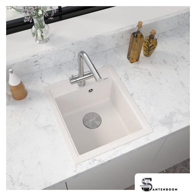 Кухонная мойка ZorG Rock 46 Premium alba - Изображение №1 — Интернет-магазин santehboom.by