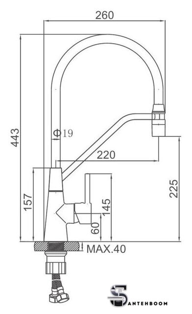 Смеситель Ledeme L4397-9 - Изображение №7 — Интернет-магазин santehboom.by