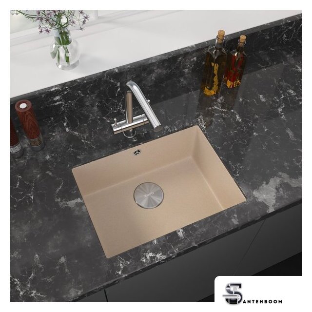 Кухонная мойка ZorG Fast 54 Premium beige - Изображение №1 — Интернет-магазин santehboom.by