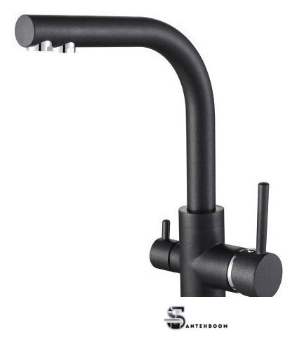 Смеситель ZorG Akvaduo Premium Brass black metallic - Изображение №1 — Интернет-магазин santehboom.by