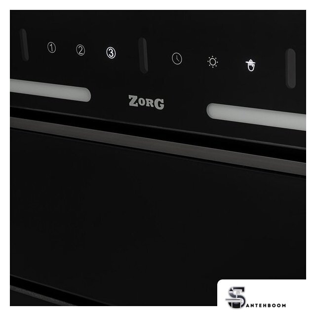 Кухонная вытяжка ZorG Star 1080 60 S-GC (черный) - Изображение №3 — Интернет-магазин santehboom.by