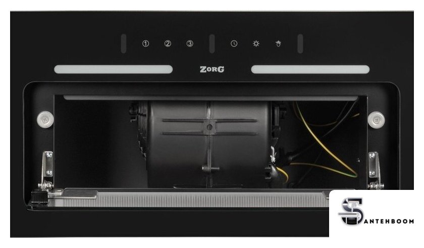 Кухонная вытяжка ZorG Star 1080 60 S-GC (черный) - Изображение №4 — Интернет-магазин santehboom.by