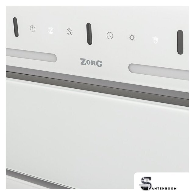 Кухонная вытяжка ZorG Star 1080 60 S-GC (белый) - Изображение №3 — Интернет-магазин santehboom.by