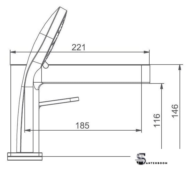 Смеситель Gappo G1199-30 - Изображение №8 — Интернет-магазин santehboom.by