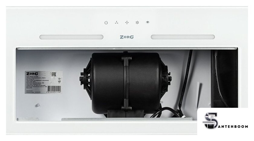 Кухонная вытяжка ZorG Platino 1030 60 S (белый) - Изображение №3 — Интернет-магазин santehboom.by