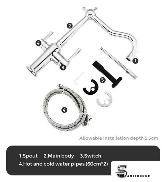 Смеситель Gappo G4398-14 - Изображение №10 — Интернет-магазин santehboom.by