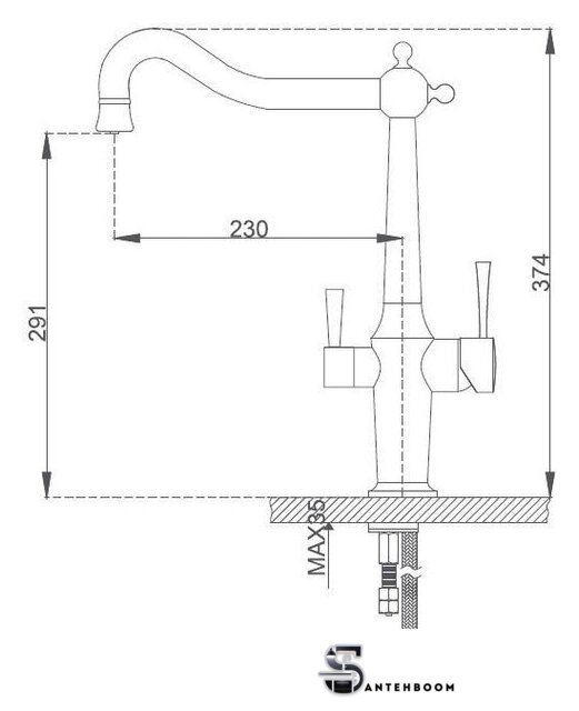 Смеситель Gappo G4398-14 - Изображение №11 — Интернет-магазин santehboom.by