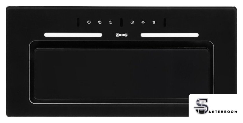 Кухонная вытяжка ZorG Neve 1260 60 S-GC (черный) - Изображение №7 — Интернет-магазин santehboom.by