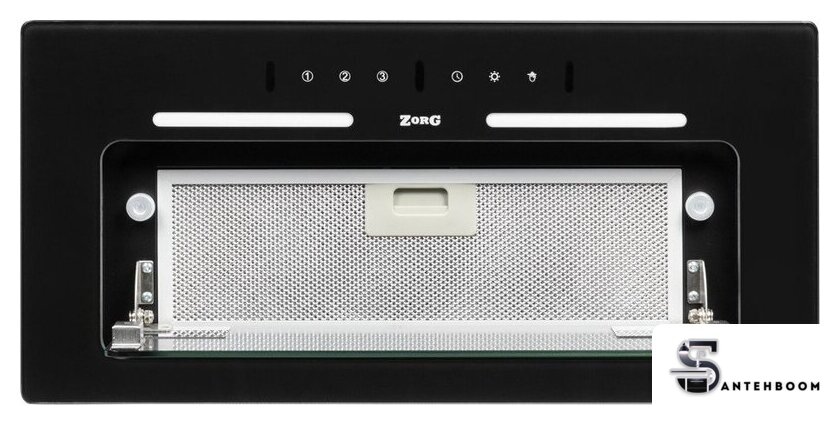 Кухонная вытяжка ZorG Neve 1260 60 S-GC (черный) - Изображение №6 — Интернет-магазин santehboom.by