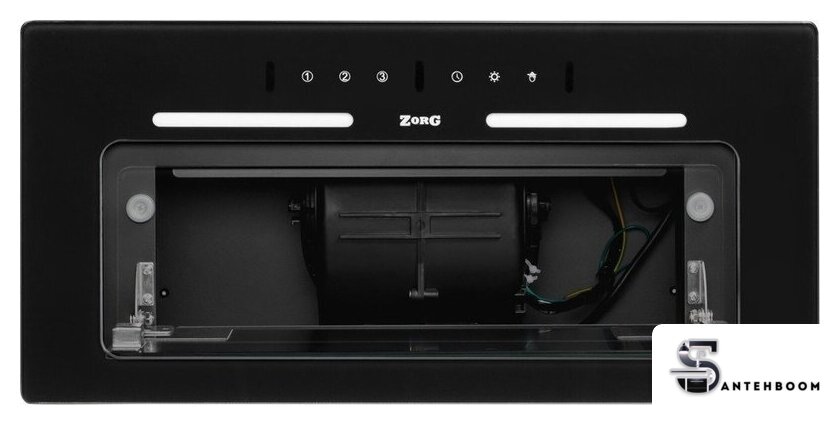 Кухонная вытяжка ZorG Neve 1260 60 S-GC (черный) - Изображение №5 — Интернет-магазин santehboom.by