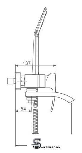 Смеситель Gappo G3207-6 - Изображение №2 — Интернет-магазин santehboom.by
