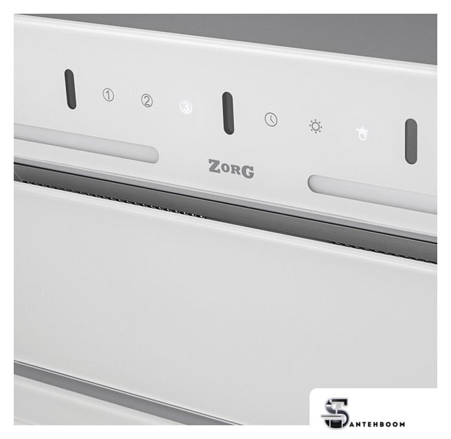 Кухонная вытяжка ZorG Neve 1260 60 S-GC (белый) - Изображение №3 — Интернет-магазин santehboom.by