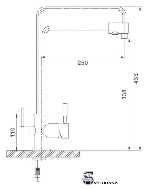 Смеситель Gappo G4398-5 - Изображение №12 — Интернет-магазин santehboom.by