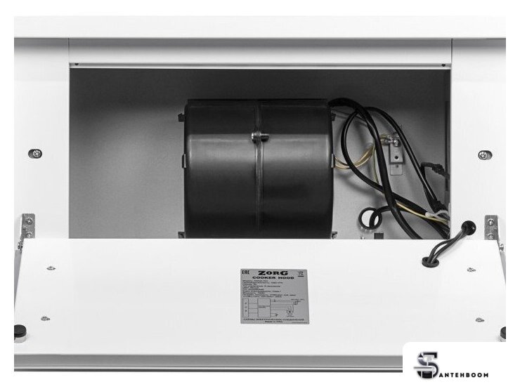 Кухонная вытяжка ZorG Amina 1060 60 S (белый) - Изображение №7 — Интернет-магазин santehboom.by