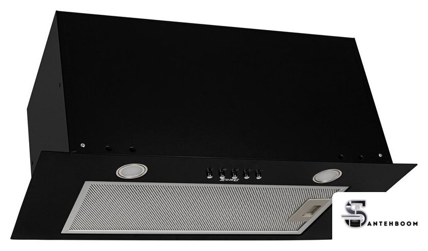 Кухонная вытяжка ZorG Bona 1260 60 M (черный) - Изображение №1 — Интернет-магазин santehboom.by