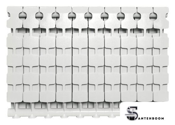 Алюминиевый радиатор Fondital Ardente C2 500/100 V63903408 (8 секций) - Изображение №3 — Интернет-магазин santehboom.by