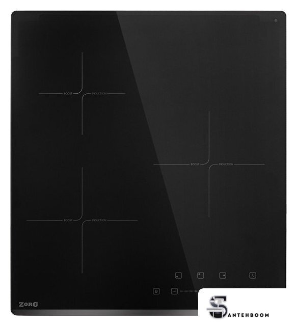 Варочная панель ZorG INO45 black - Изображение №1 — Интернет-магазин santehboom.by