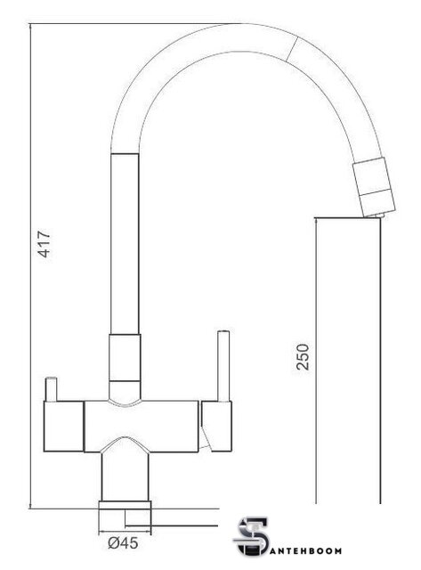 Смеситель Gappo G4398-30 - Изображение №11 — Интернет-магазин santehboom.by