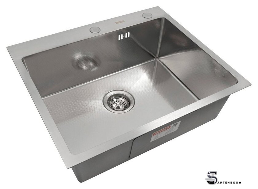 Кухонная мойка ARFEKA Eco AR 600*500 Satin Decor Millet Grains - Изображение №1 — Интернет-магазин santehboom.by