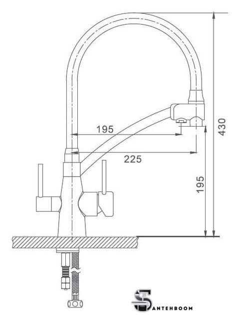 Смеситель Gappo G4398-17 - Изображение №11 — Интернет-магазин santehboom.by