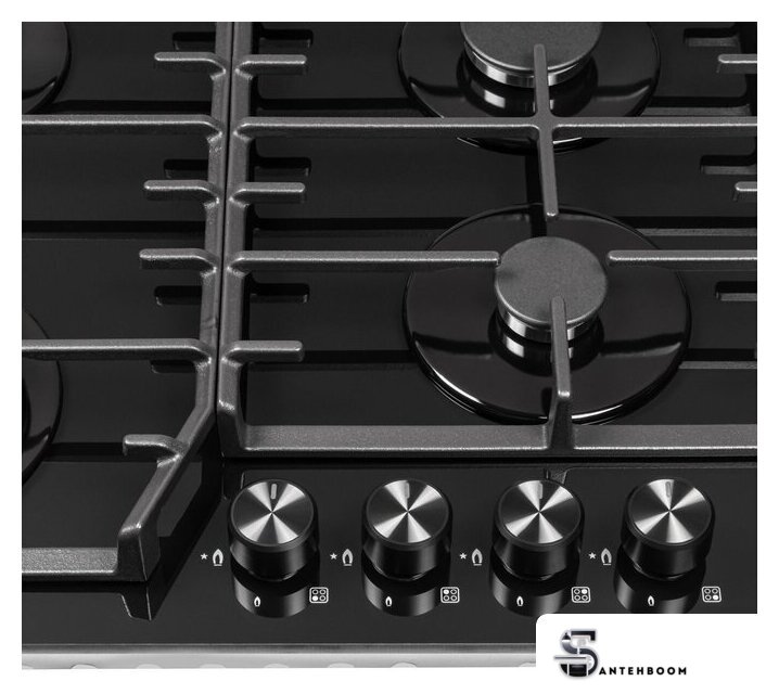 Варочная панель ZorG HAG63 FDW black - Изображение №5 — Интернет-магазин santehboom.by