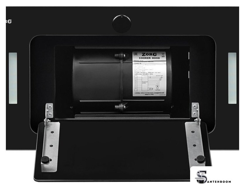 Кухонная вытяжка ZorG Asta 1060 60 M (черный) - Изображение №5 — Интернет-магазин santehboom.by