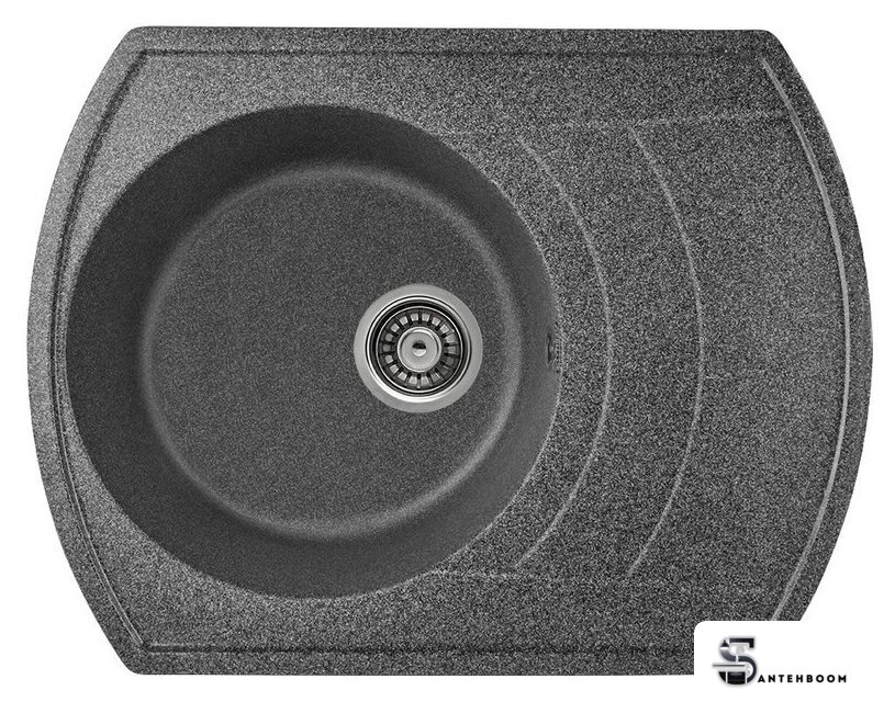 Кухонная мойка Gerhans A01 (графит) - Изображение №1 — Интернет-магазин santehboom.by