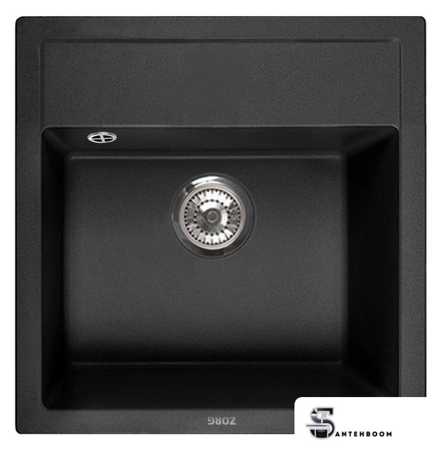 Кухонная мойка ZorG Como 51 (черный опал) - Изображение №1 — Интернет-магазин santehboom.by