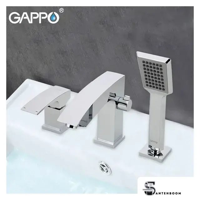 Смеситель для ванны Gappo G1107 - Изображение №2 — Интернет-магазин santehboom.by