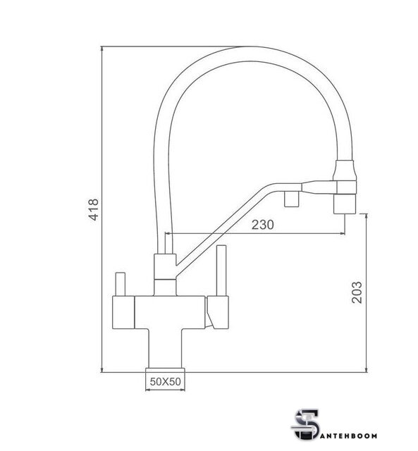 Смеситель  Gappo G4395-69 - Изображение №11 — Интернет-магазин santehboom.by