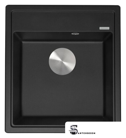 Кухонная мойка  ZorG Rock 46 Premium black metallic - Изображение №3 — Интернет-магазин santehboom.by