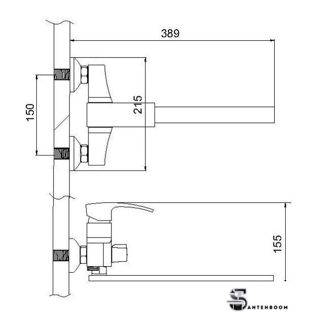 Смеситель  Gerhans K13114 - Изображение №6 — Интернет-магазин santehboom.by