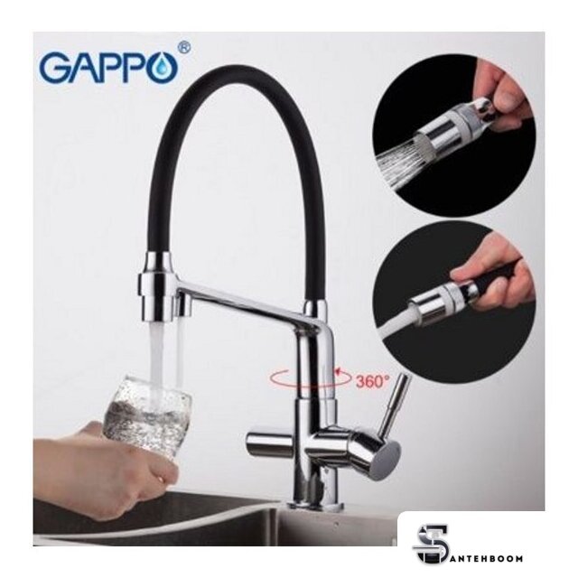 Смеситель  Gappo  G4398-7 - Изображение №3 — Интернет-магазин santehboom.by