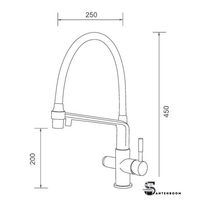 Смеситель  Gappo  G4398-7 - Изображение №8 — Интернет-магазин santehboom.by