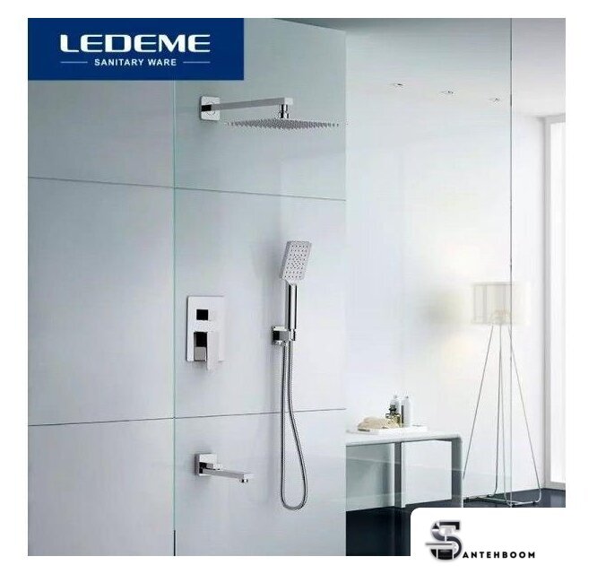 Душевая система  Ledeme L2478-2 - Изображение №2 — Интернет-магазин santehboom.by