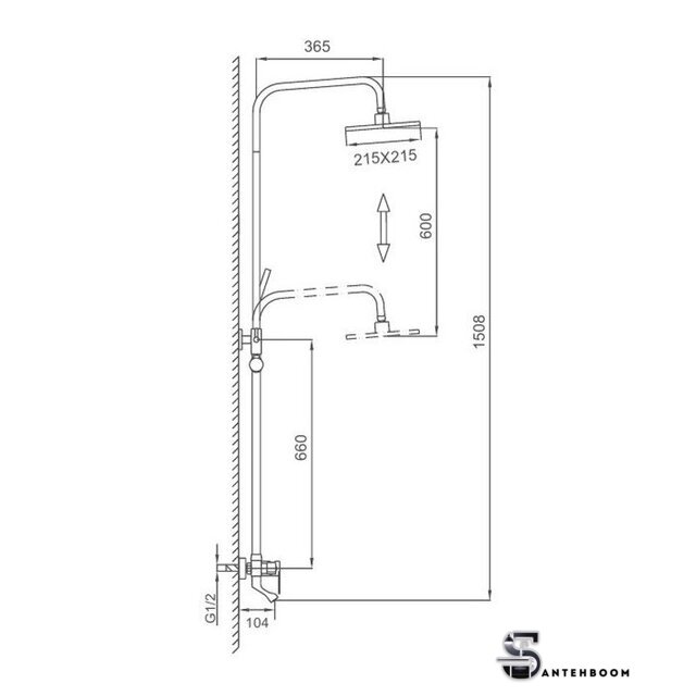 Душевая система  Frud R24001-6 - Изображение №8 — Интернет-магазин santehboom.by