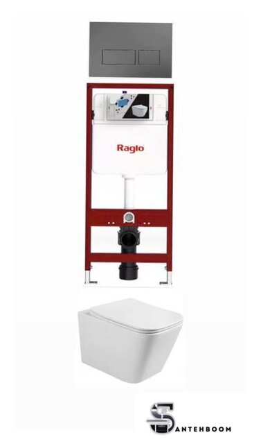 Инсталляция Унитаз Raglo R770.50R781.5236  - Изображение №1 — Интернет-магазин santehboom.by