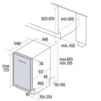 Встраиваемая посудомоечная машина Schtoff SVA 45107 IMAFL - Превью изображения №10 — Интернет-магазин santehboom.by