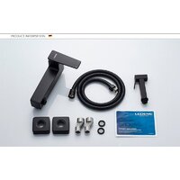 Гигиенический душ Ledeme L5278B (черный) - Превью изображения №3 — Интернет-магазин santehboom.by