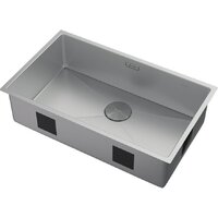Кухонная мойка ZorG Zerox 74 U / IF Zurinox Steel - Превью изображения №2 — Интернет-магазин santehboom.by