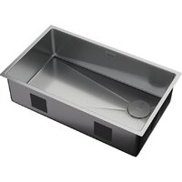 Кухонная мойка ZorG Zerox 74 U / IF Side SF Steel - Превью изображения №2 — Интернет-магазин santehboom.by