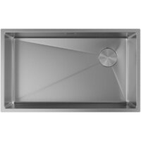 Кухонная мойка ZorG Zerox 74 U / IF Side SF Steel - Превью изображения №3 — Интернет-магазин santehboom.by