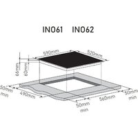 Варочная панель ZorG INO62 white - Превью изображения №8 — Интернет-магазин santehboom.by