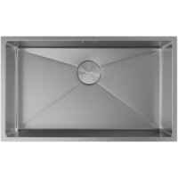 Кухонная мойка ZorG Zerox 74 U / IF Steel - Превью изображения №3 — Интернет-магазин santehboom.by