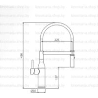 Смеситель Gappo G4098-25 - Превью изображения №4 — Интернет-магазин santehboom.by