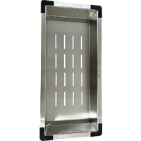 Кухонная мойка Schtoff Best Silver 6050 + коландер металл K-1 BLACK + дозатор SD-1 SILVER - Превью изображения №3 — Интернет-магазин santehboom.by