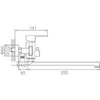Смеситель Ledeme H716 L72216 - Превью изображения №2 — Интернет-магазин santehboom.by