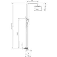 Душевая система  Gappo G2409-83 - Превью изображения №2 — Интернет-магазин santehboom.by