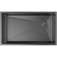 Кухонная мойка ZorG Zerox 74 U / IF Side SF PVD Gunblack - Превью изображения №3 — Интернет-магазин santehboom.by