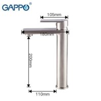 Смеситель Gappo G1099-22 - Превью изображения №4 — Интернет-магазин santehboom.by